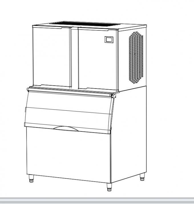 150 grain Portable Ice Maker Machine R134A Refrigerant 24